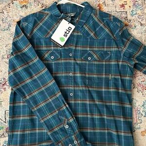 Brand new Stio Flannel sz Large